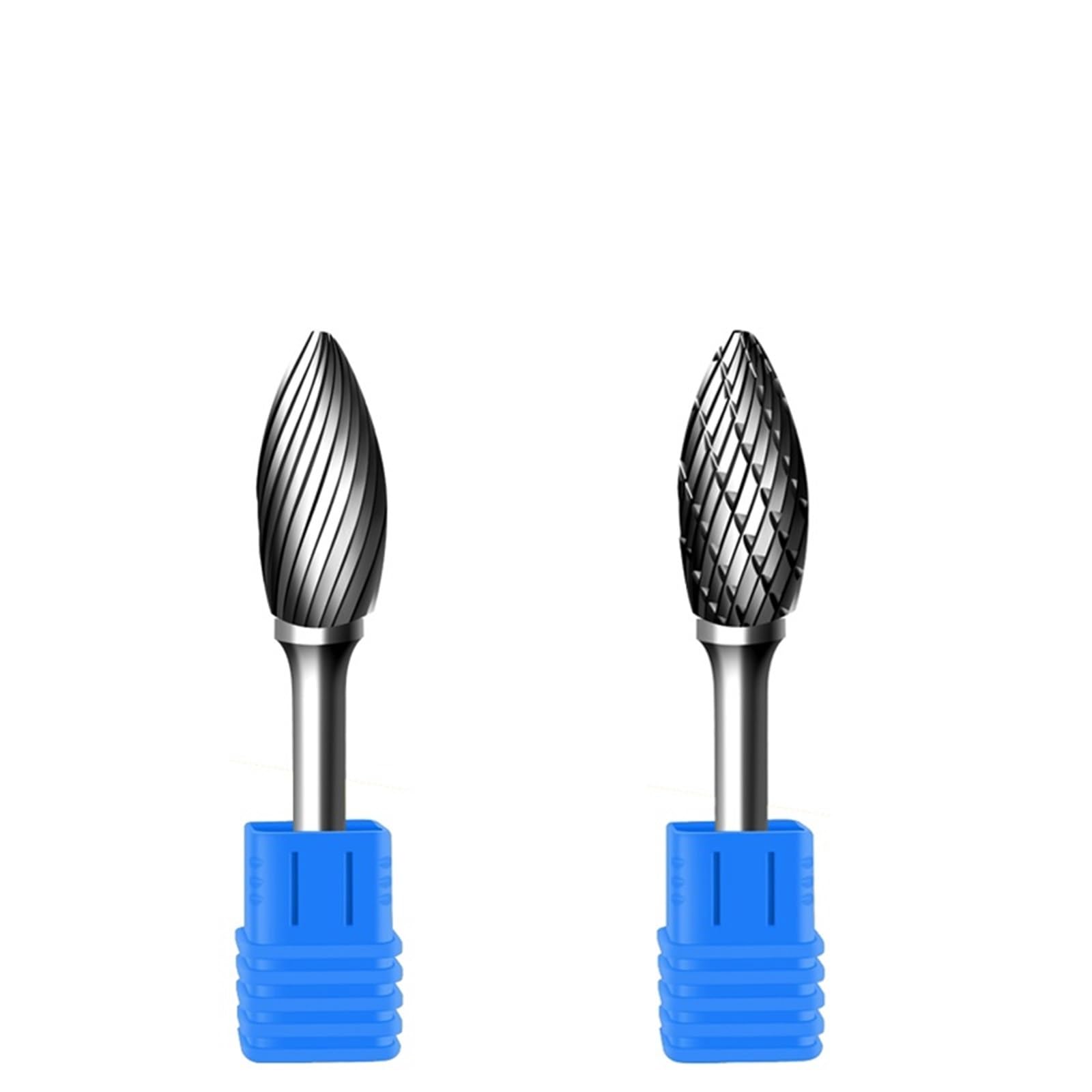 NWPNLXEA 1Pcs H/HX Type Tungsten Carbide Rotary File Point Burr Die Grinder Abrasive Tools Drill Milling Metal Wood Carving Bit(HX1025M06) NWPNLXEA
