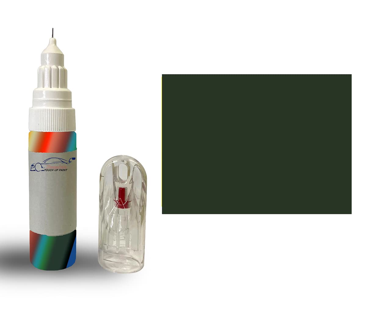 Xtremeauto RAL 6007 Bottle Green Pen Dull Matt Matte Touch Up Paint Brush Repair Scratch Upvc Pvc Metal Wood