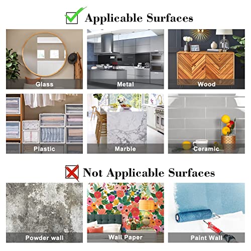 Surard Glue Points Dots Double Sided, 400 Pcs 12mm/0.47" 4 Rolls Poster Putty Adhesive Clear Balloons Tape Removable Non Trace Stickers for Wedding Decoration, Art Craft, Party Supplies 100 Pcs/Roll - Image 4