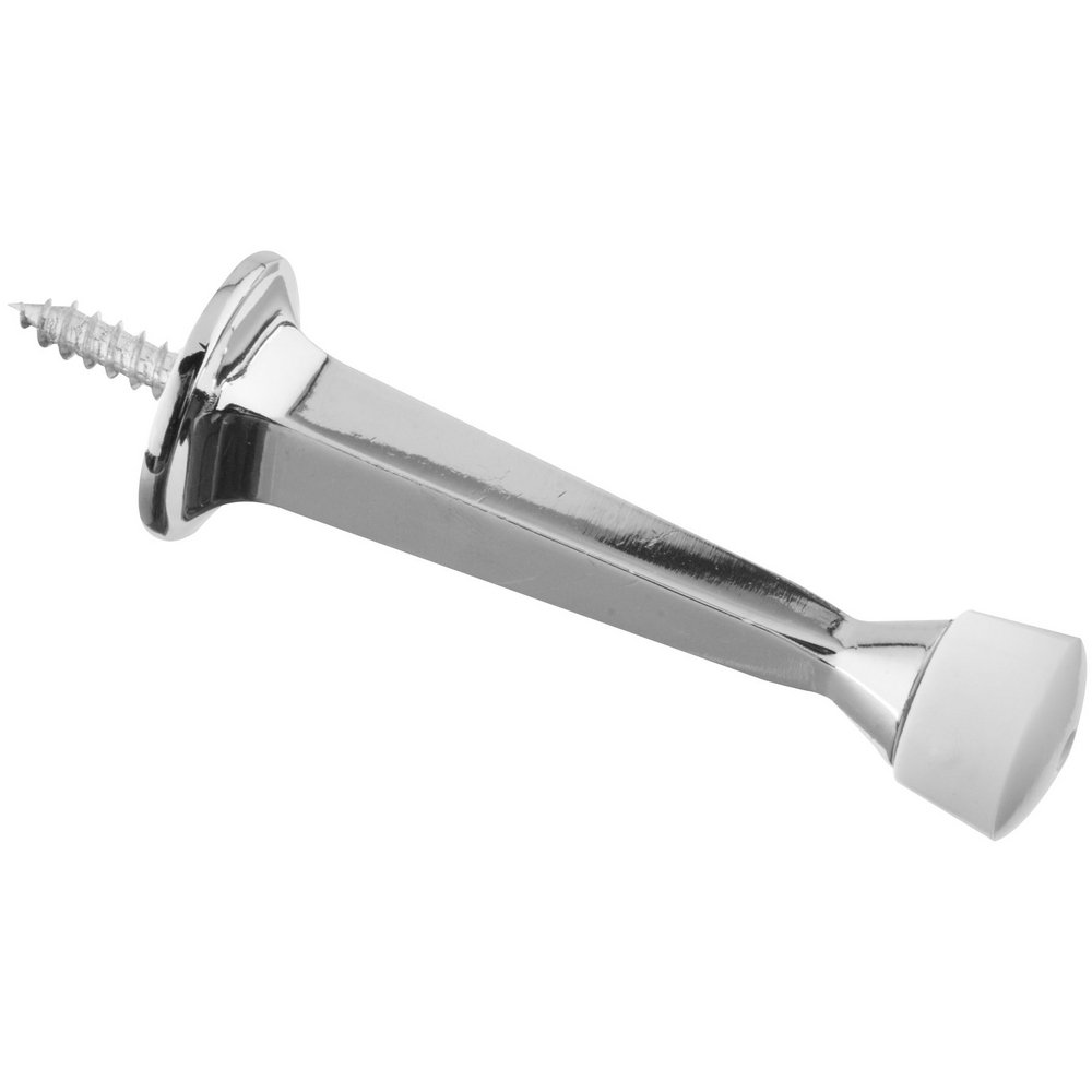 National Hardware S826-016 8022 Solid Doorstops in Chrome, 3"