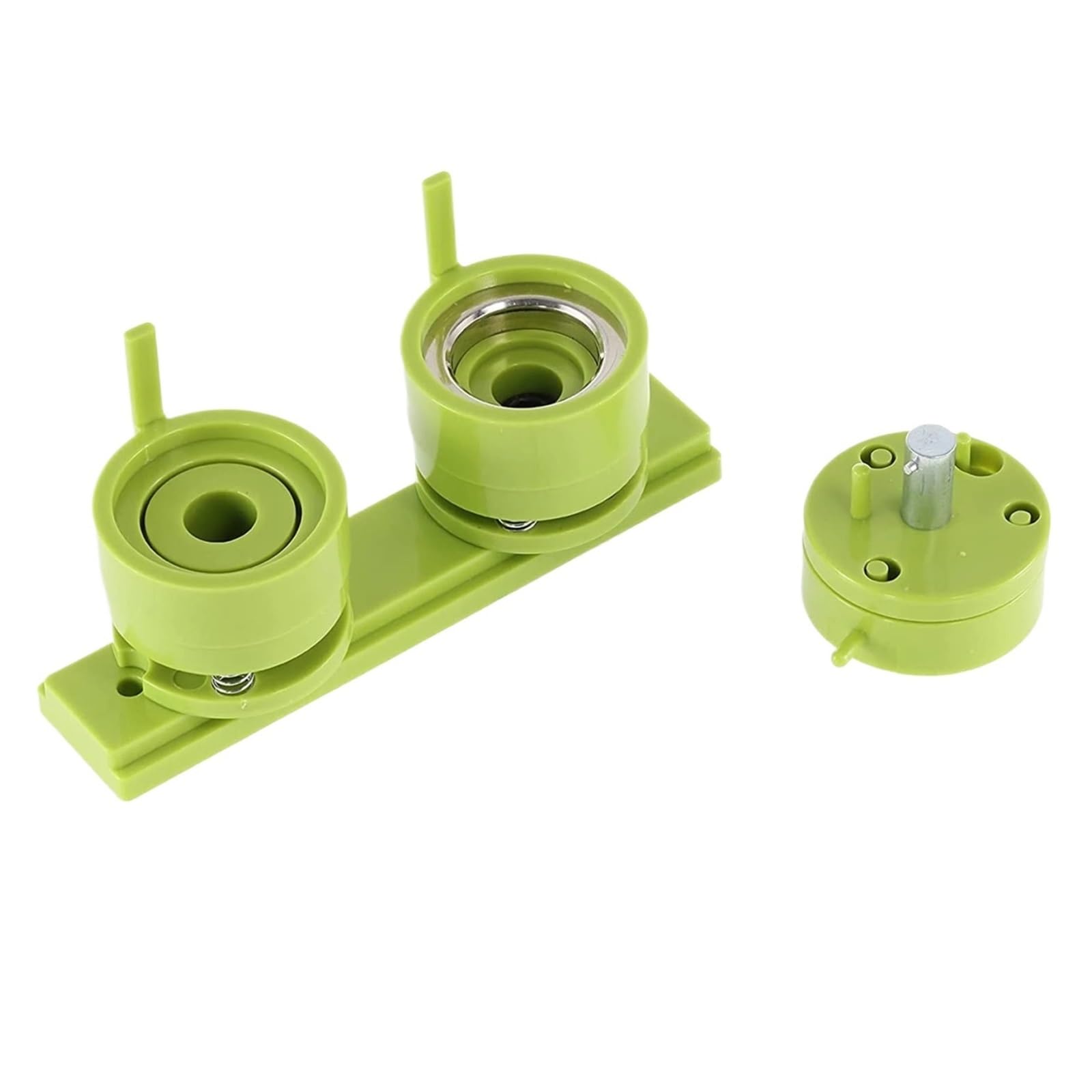 Distintivo Pin Button Maker Machine Distintivi Fai da Te Set 25MM-58MM Button Punch Press Maker Machine Button Parts + Circle Cutter(58MM Mold Only Mold)