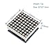 Haldzemo MAX7219 8x8 Dot Matrix LED Display Module 5V MCU Control LED Dot Matrix for Arduino Raspberry Pi (Blue, 4 Pack)