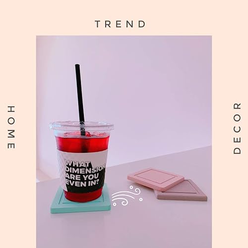 Miniatura 4 de Paquete de 2 posavasos de diatomita, posavasos de absorción rápida de agua, soporte para vasos de diatomeas autosecado, bandeja para plantas