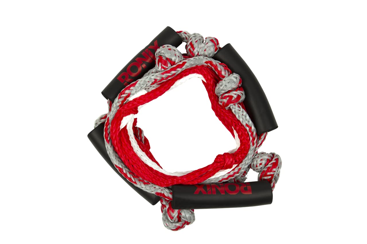 Ronix Surf Rope No Handle, 25ft. 3-Braided Sections, Asst. Color