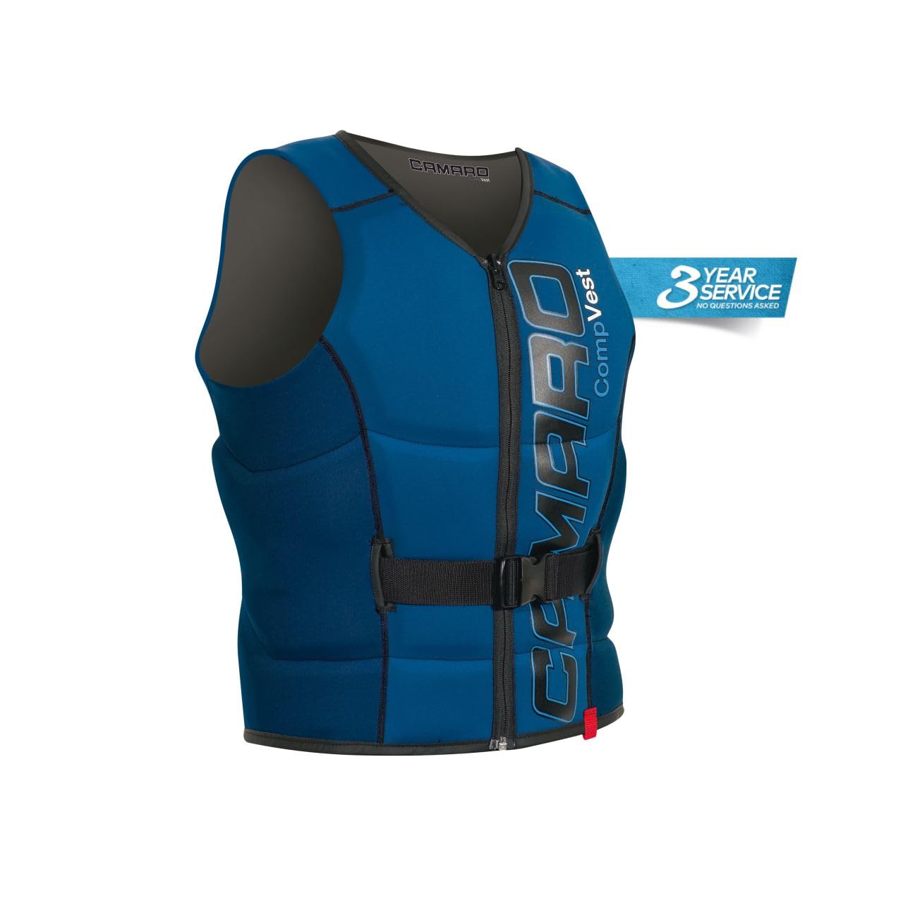 Camaro Comp Slasher Neopren Prallschutz Weste Wakeboard Kite Wasserski Black/Blue