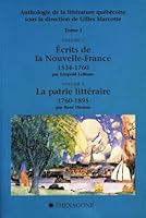 Anthologie de la littérature québécoise (Collection Anthologies) 2890064328 Book Cover