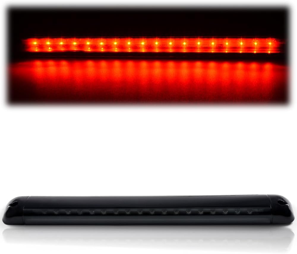 PIT66 Third 3rd Brake Light LED Compatible with 1994-2005 Chevy Blazer S10 /Fit Suburban Yukon 1992-2004/Fit GMC Jimmy 1994-2001
