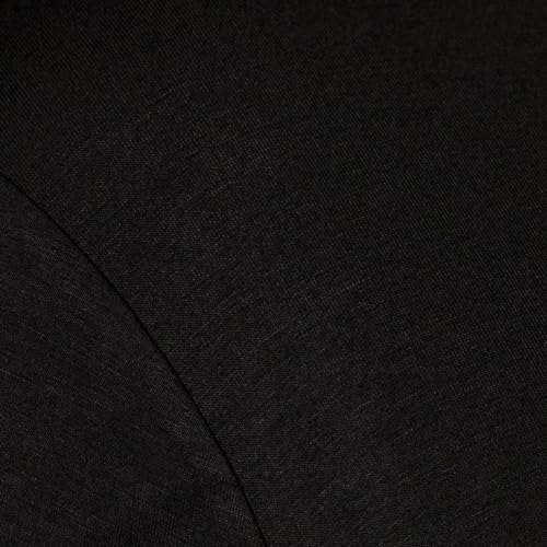 Amazon Essentials Women's Solid Short-Sleeve Scoopneck Swing Dress Dress, -Black, L by Amazon Essentials - Image 6