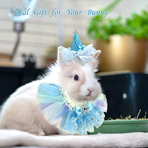 Shurung small animal birthday princess costume for rabbit guinea pig- guinea pig crown hat tutu skirt bunny princess hat bunny bandana halloween small pet outfit for guinea pig bunny hedgehog 4 Shurung small animal birthday princess costume for rabbit guinea pig- guinea pig crown hat tutu skirt bunny princess hat bunny bandana halloween small pet outfit for guinea pig bunny hedgehog - image 5