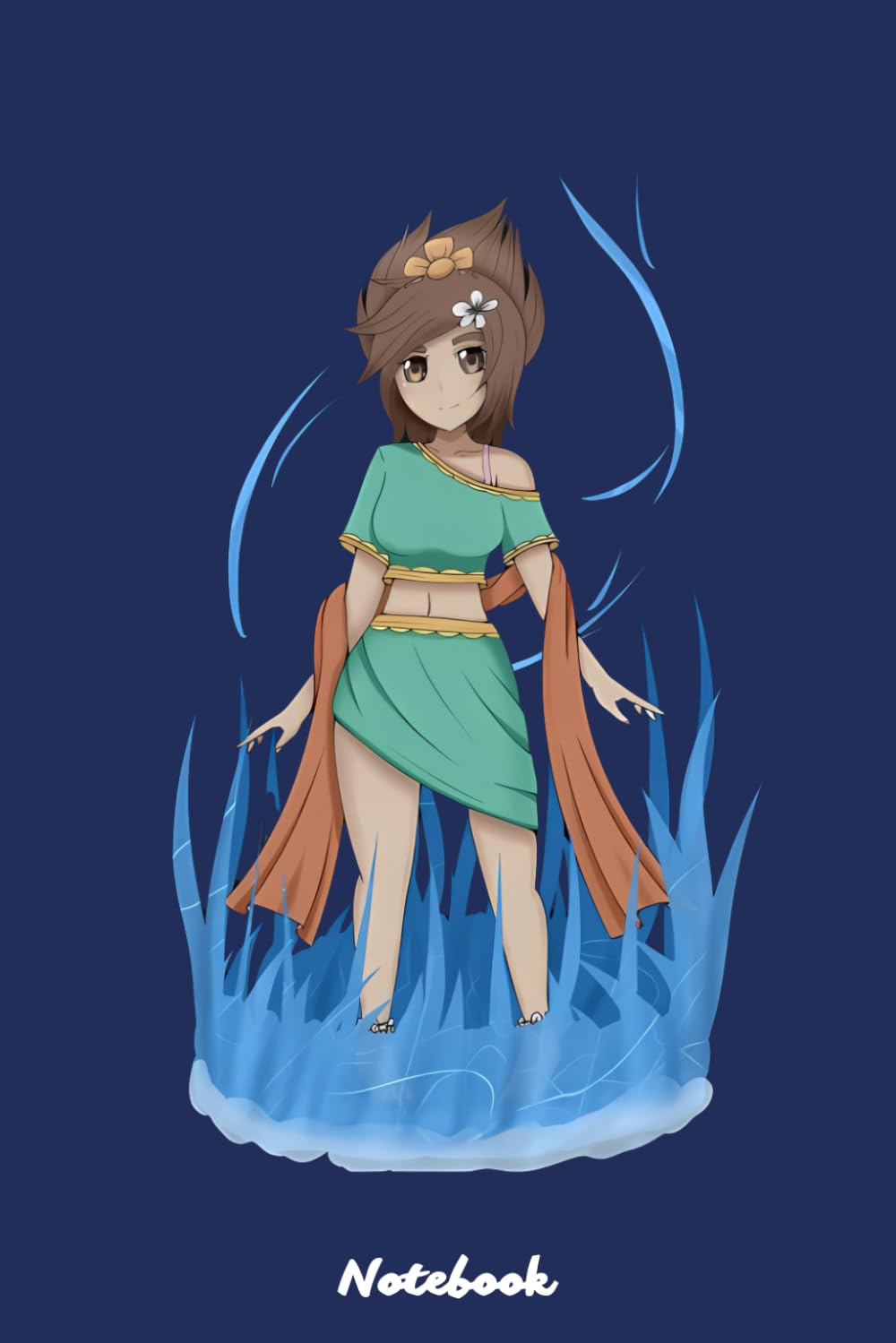 Summer Dress Talliyah Notebook: Diary, Lined Notebook, Journal, College Ruled 6x9 120 Pages