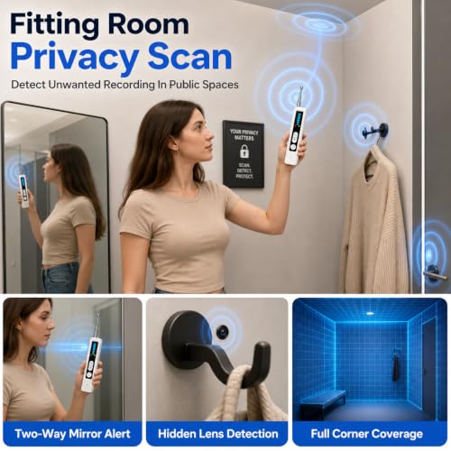 Hidden Camera Detectors,GPS Tracker Detector and RF Detector for Travel - image 7