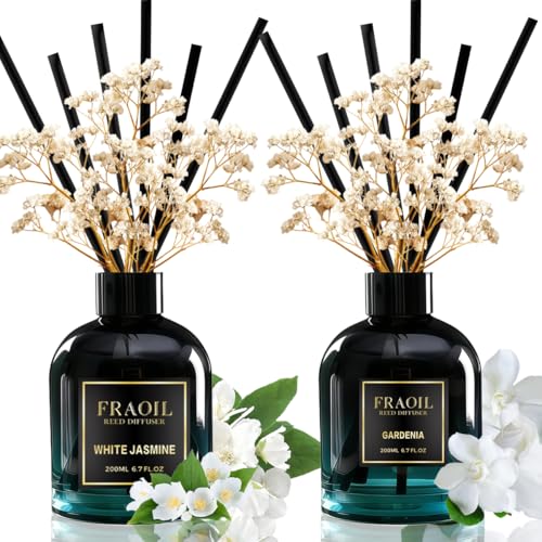 Set Difusor de Varetas Jazmín Blanco y Gardenia 200 ml miniatura 1