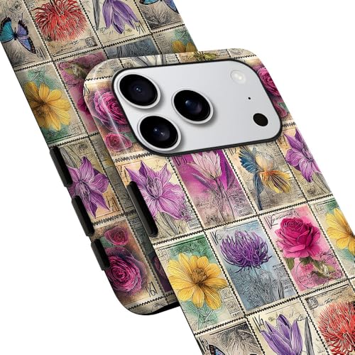 Coque iPhone 17 Pro timbres postaux pour voyageurs - 4