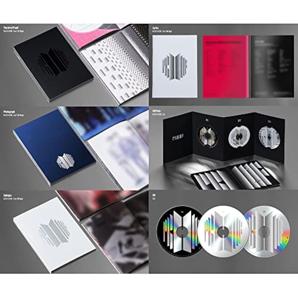 BTS - PROOF Album Set (Both Standard and Compact Romania | Ubuy