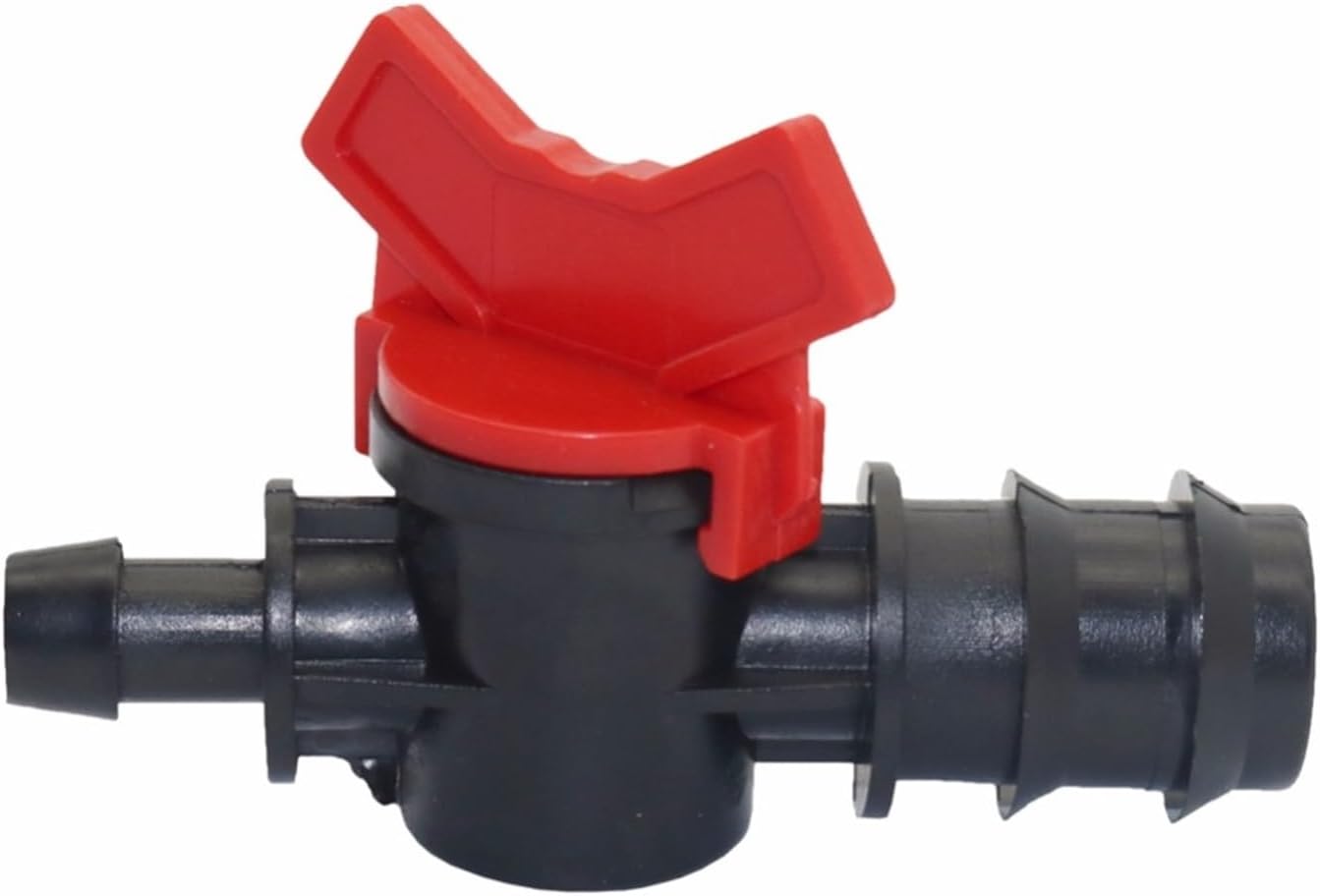 6 Pcs Garden Hose Connector Switch Bypass Valve Drip Bypass Valve Homebrew 9-10mm Hose Agricultural Irrigation