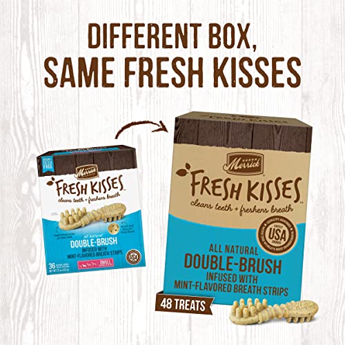 Merrick Fresh Kisses Oral Care Dental Dog Treats For Small Dogs 15-25 Lbs #TOP2