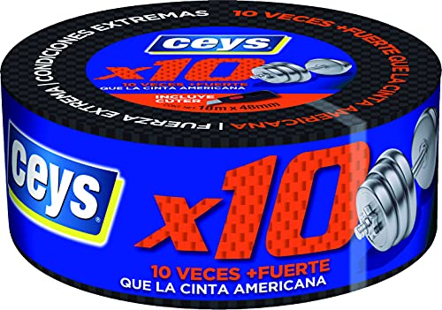 Cinta Americana Negra Extra Fuerte Marca ceys