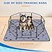 Fostanfly Non-Slip Washable Pee Pads for Dogs, 2 Pack Large 63