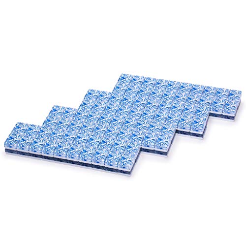 Set de 166 fichas American Mahjong estilo Chinoiserie miniatura 3