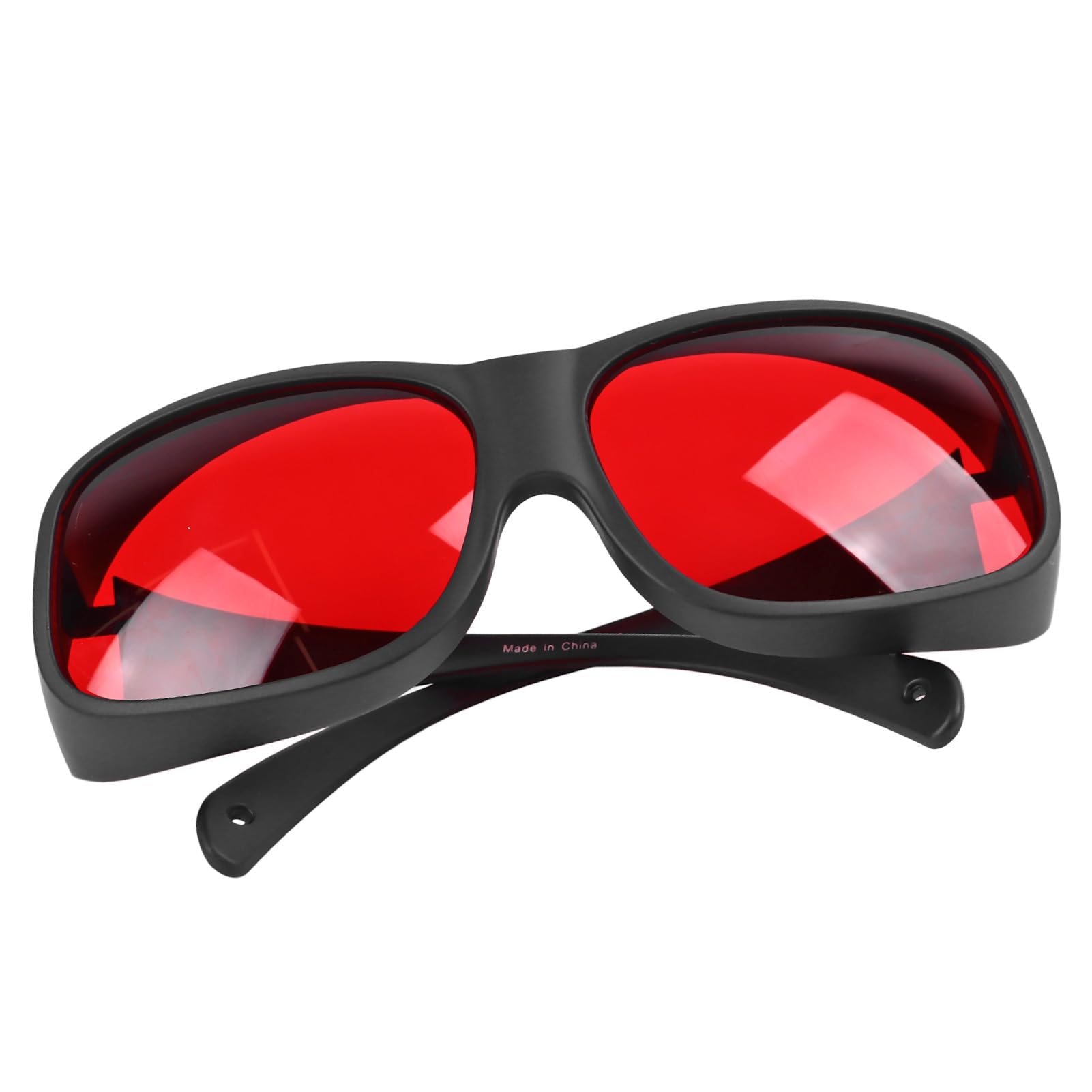 Gafas Protectoras Láser Lentes Rojas Duraderas de Alta Transmitancia para Investigación Biológica y Laboratorios Médicos
