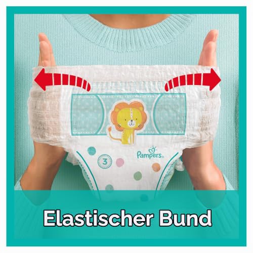 Pampers (Alte Version), Größe 6 (15+ kg), 128 Windeln, Monatssparpackung