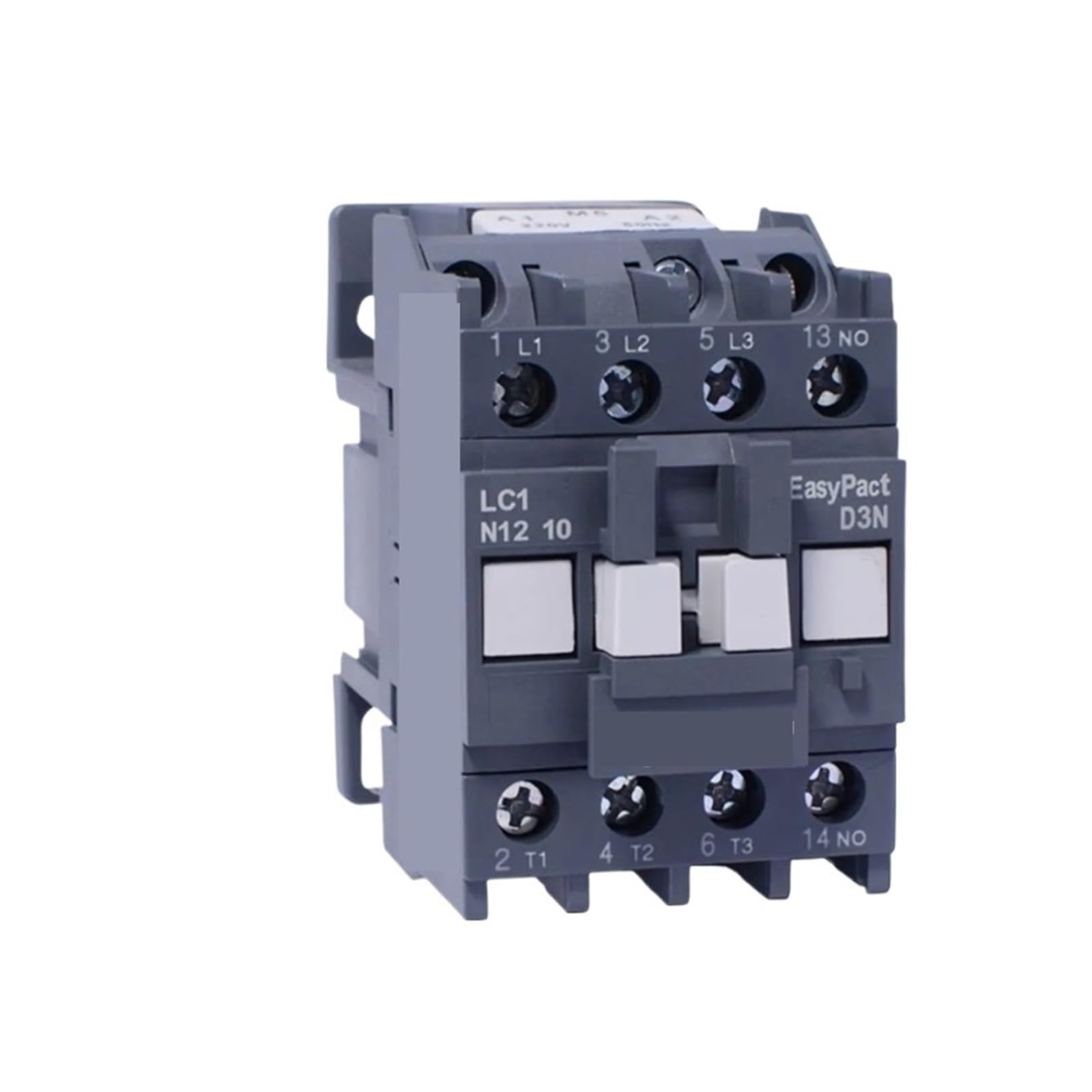 Contactor trifásico de CA, LC1N1210 LC1N1810 LC1N1201 B5N 12/18A 24V-380V Contactor industrial de voltaje de bobina 3P(LC1N1810,24V)