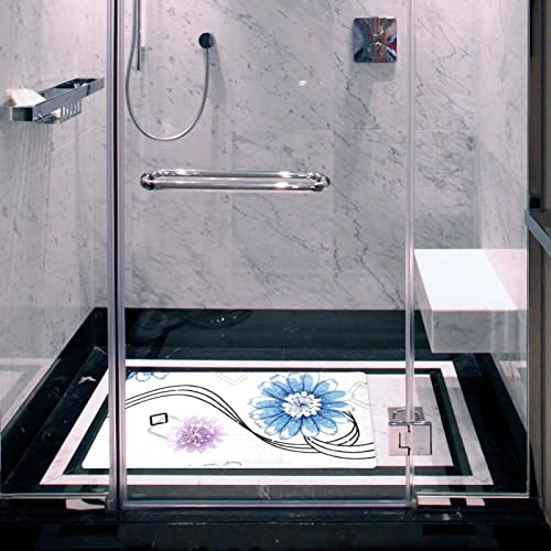 Tapis de bain antidérapant à trous de drainage et ventouses de sécurité - 7