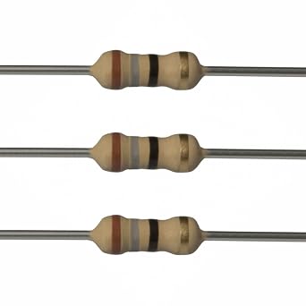 E-Projects 100EP51418R0 18 Ohm Resistors, 1/4 W, 5% Pack of 100