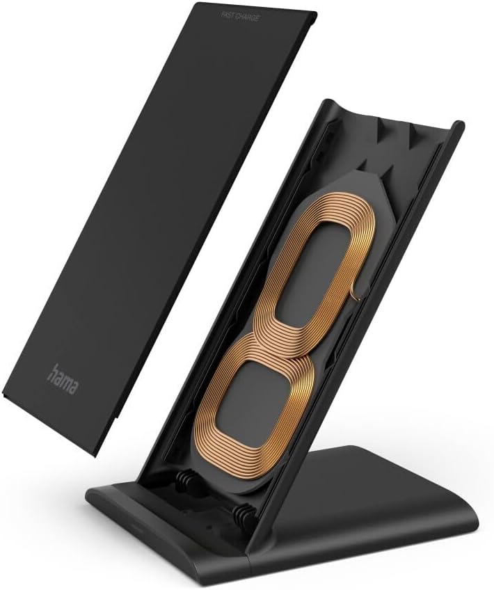 Hama QI-FC10S Black Indoor Wireless Charger
