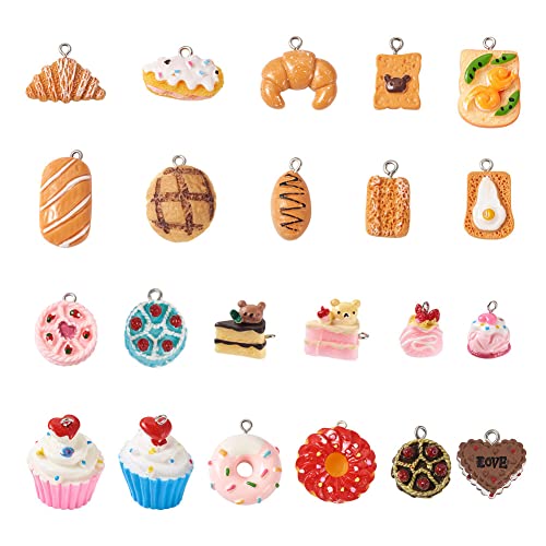 Cheriswelry Food-Shaped Resin Pendants for Jewelry Making - Image 6
