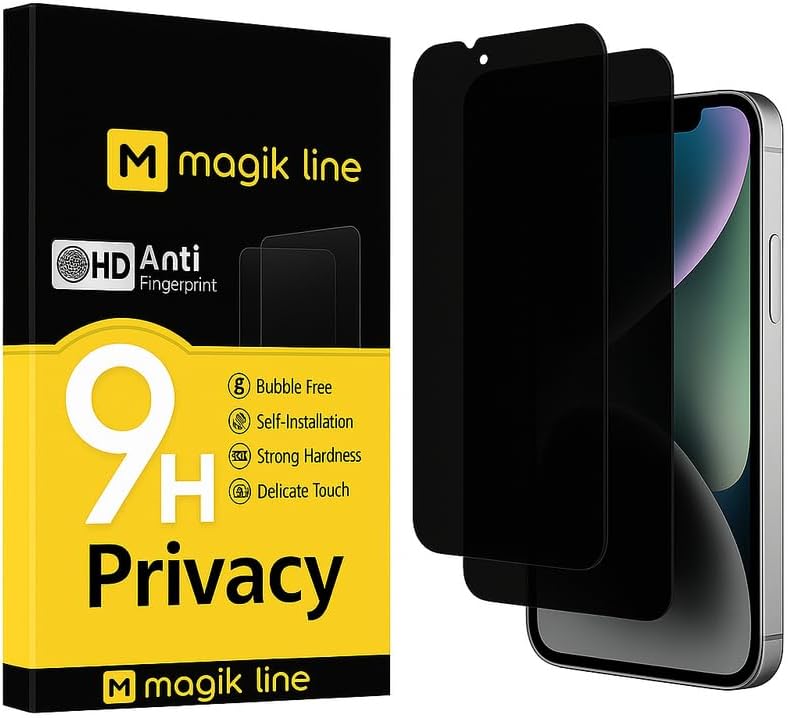 Pack of 3 Privacy Screen Protector for LG V20, Bubble Free, 9H+ Hardness, Not Suitable for Curved Edge Phones, Ultra Resistant