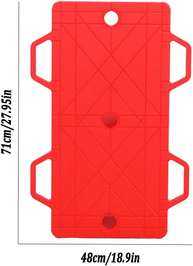 Indoor & Outdoor Floor Scooter Board with Handles for Training Body Coordination