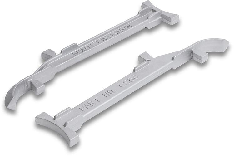 MARSHALLTOWN Line Stretchers, 8 and 12 Inch, Made in the USA, Masonry Tools, Line Dogs, LS812