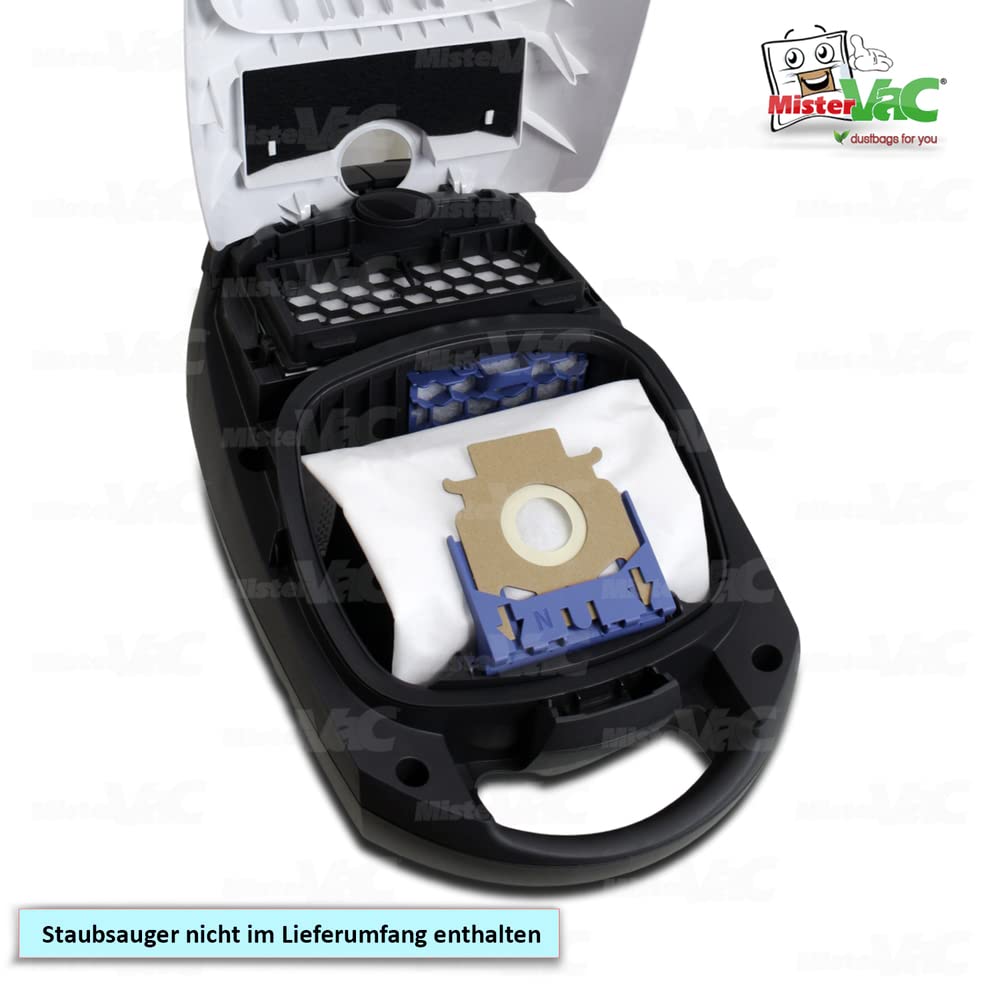 MisterVac compatibile con sacchetti per aspirapolvere professionale, sacchetti di ricambio 5 pezzi MisterVac MV 645 s Prof