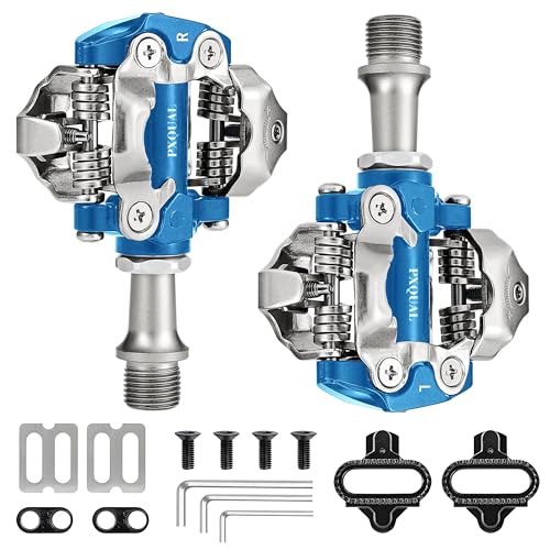 SPD Bike Pedals, 9/16 'Mountain Bike Pedal, Aluminum Alloy Sealed...