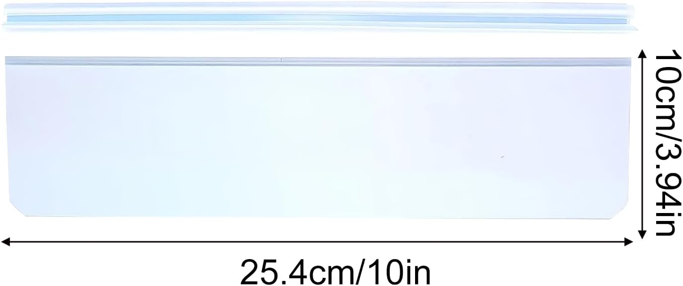 Urine Guard, Toilet Shield, Prevents Spillage 10 Inch with Toilet Splash Guard, Urines Deflector with Easy Install, Bathroom Accessories, Urine Guards for Apartment Dorm Public Restroom Men