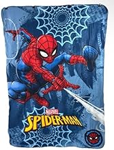 Kids Character Fleece Blanket – Soft & Cozy Throw for Boys & Girls – Features Favorite Characters – Lightweight, Warm, and Durable (Spider-Man)