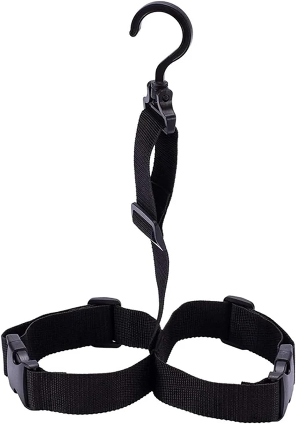 Wader Hangers 4pcs Wader Boots Hanger, Adjustable Strap Belt Drying Rack for Rain Shoes