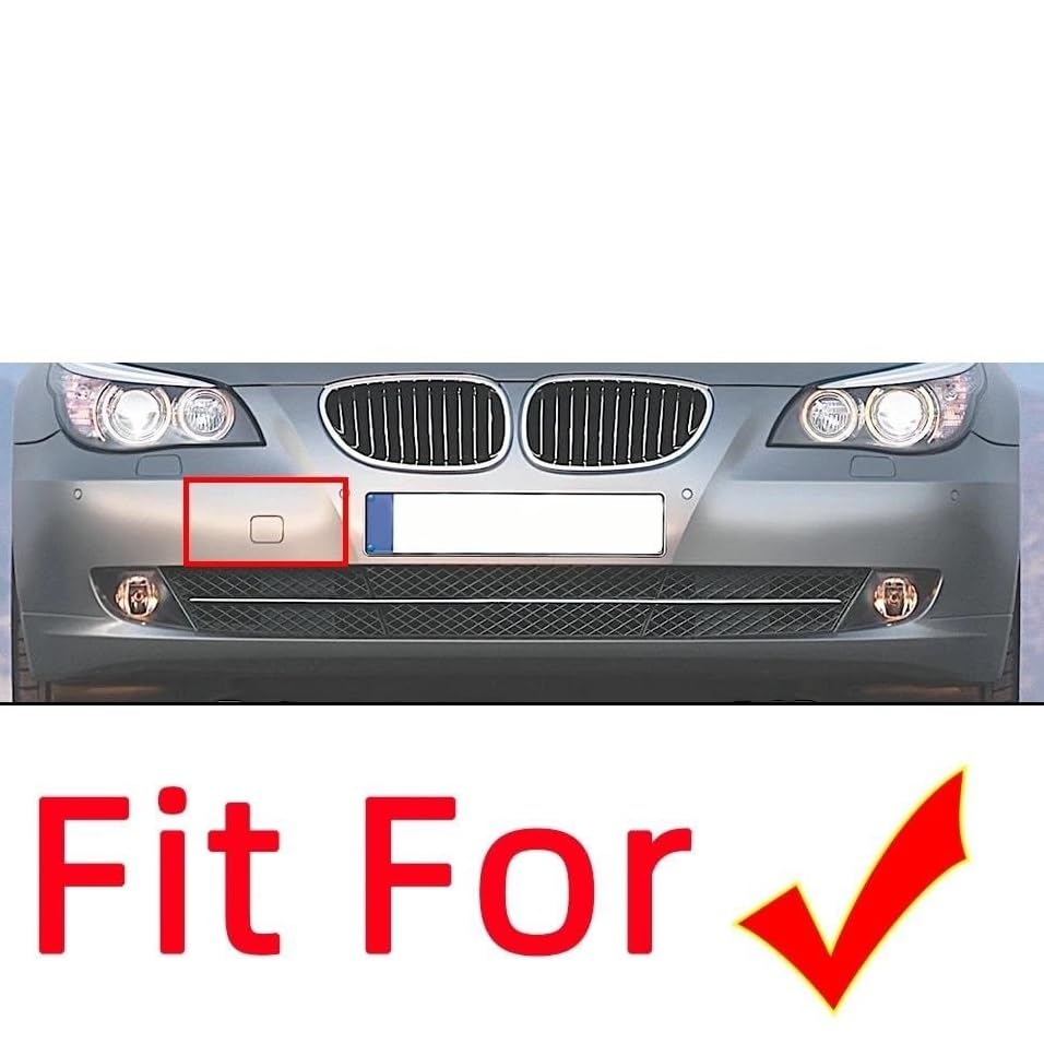 Cache remorquage avant BMW 5 E60 finition Silver durable Premium OEM 51117184708