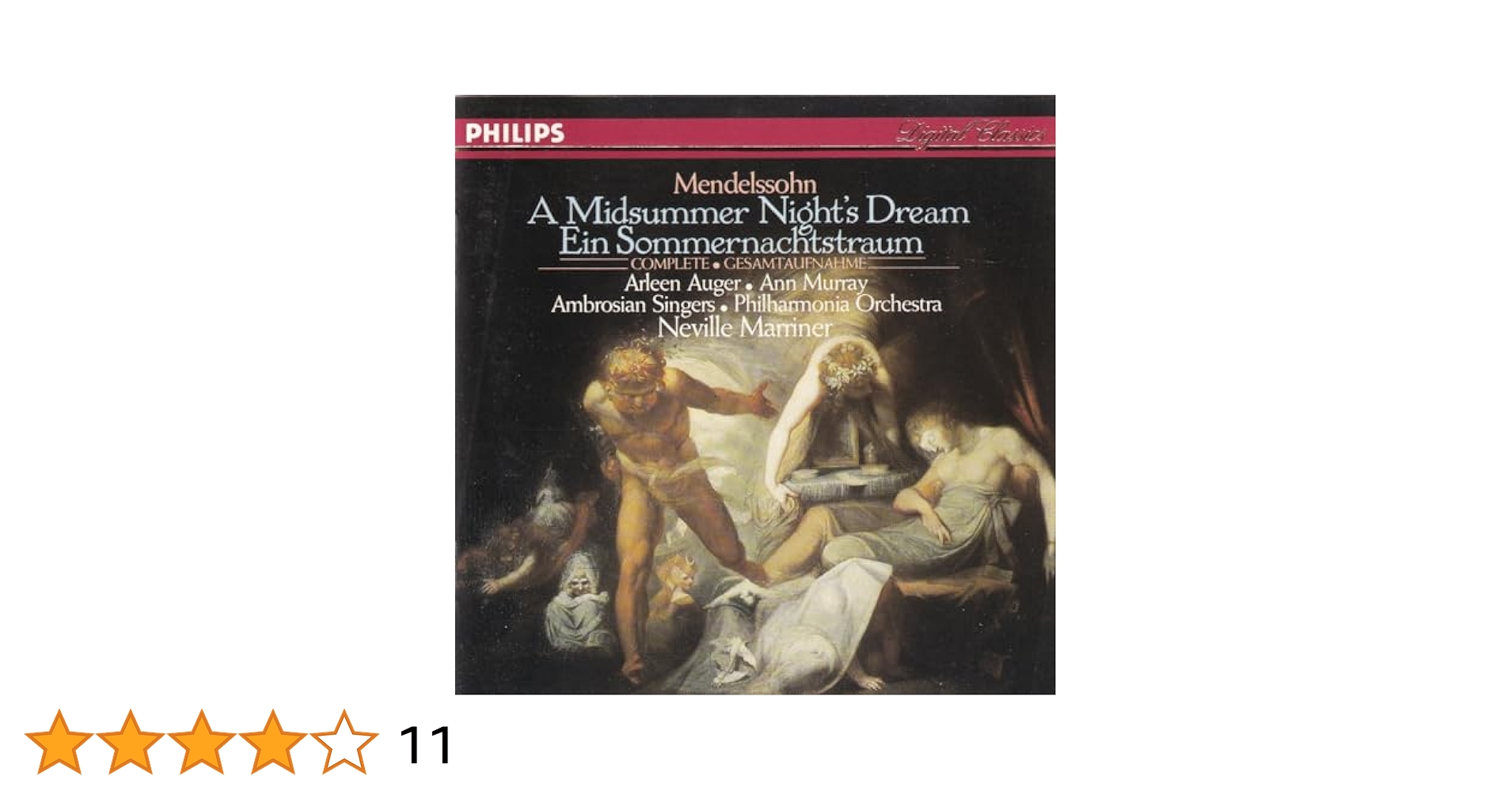 (CD)Mendelssohn: A Midsummer Night&#39;s Dream / Liszt: Piano Concerto No. 1 / Strauss: Die Fledermaus／J Felix Mendelssohn-Bartholdy, Otto Klemperer - Mendelssohn: A