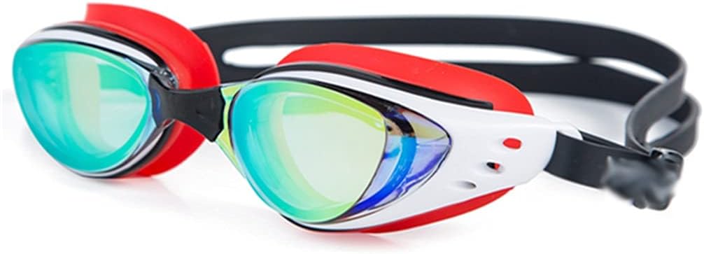 Men Women Myopia Electroplate Waterproof Swim Glasses Diopter Eyewear Silicone Anti Fog Protection Swimming Goggles