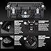 NANUK 915 Waterproof Hard Case with 2-Pocket Lid Organizer and Padded Divider, Black