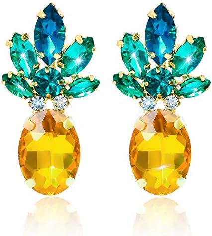 Rave Envy Tropical Pineapple Jewelry for Women – Great Jewelry Gift for Teen Girls – Choice of Style