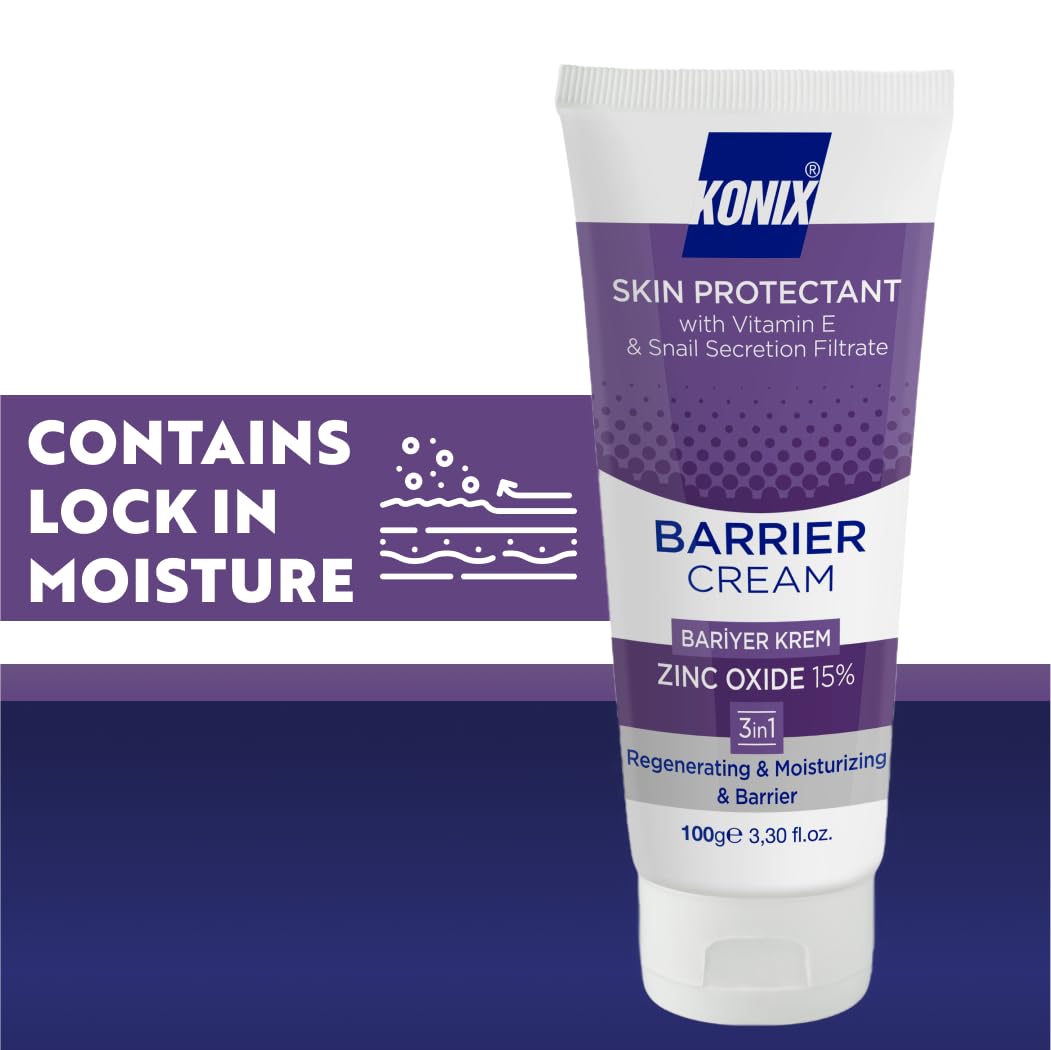 KONIX Intensive Repair Cream Deeply Nourishing face moisturizer for Dry Skin barrier repair Daily skincare Protective cream 3 years shelf life 100g - Image 3