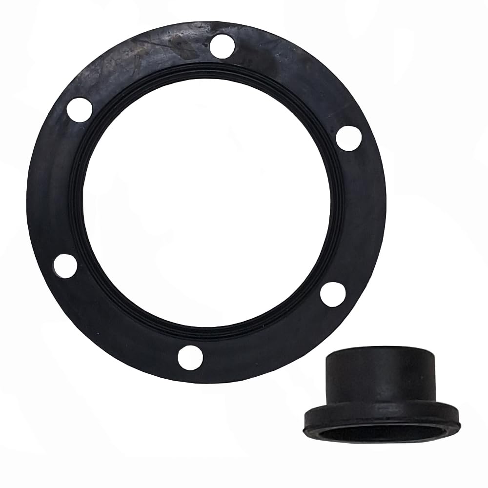 Junta para termo electrico diametro 124mm 6 agujeros + Junta adaptador anodo magnesio 26x250mm