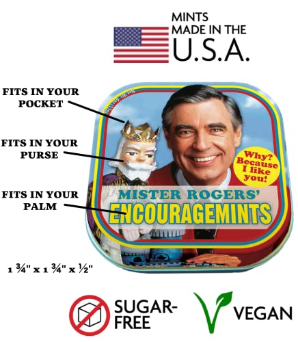 Mister Rogers Encouragemints Breath Mints, Net Wt .4Oz (12G) #TOP3