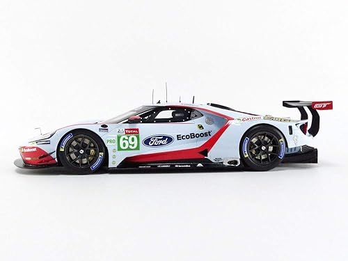 Miniatura 2 de Top Speed Ford GT LMGTE Pro #69 R. Briscoe - S. Dixon - R. Westbrook Ford Chip Ganassi Team USA 24 Horas de Le Mans (2019) Modelo 118 TS0282