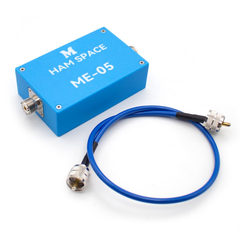 iDili ME-05 HF Common Mode Choke Balun FT8 Choke Coil - Eliminate RFI with 0.5M Silver-Plated Wire