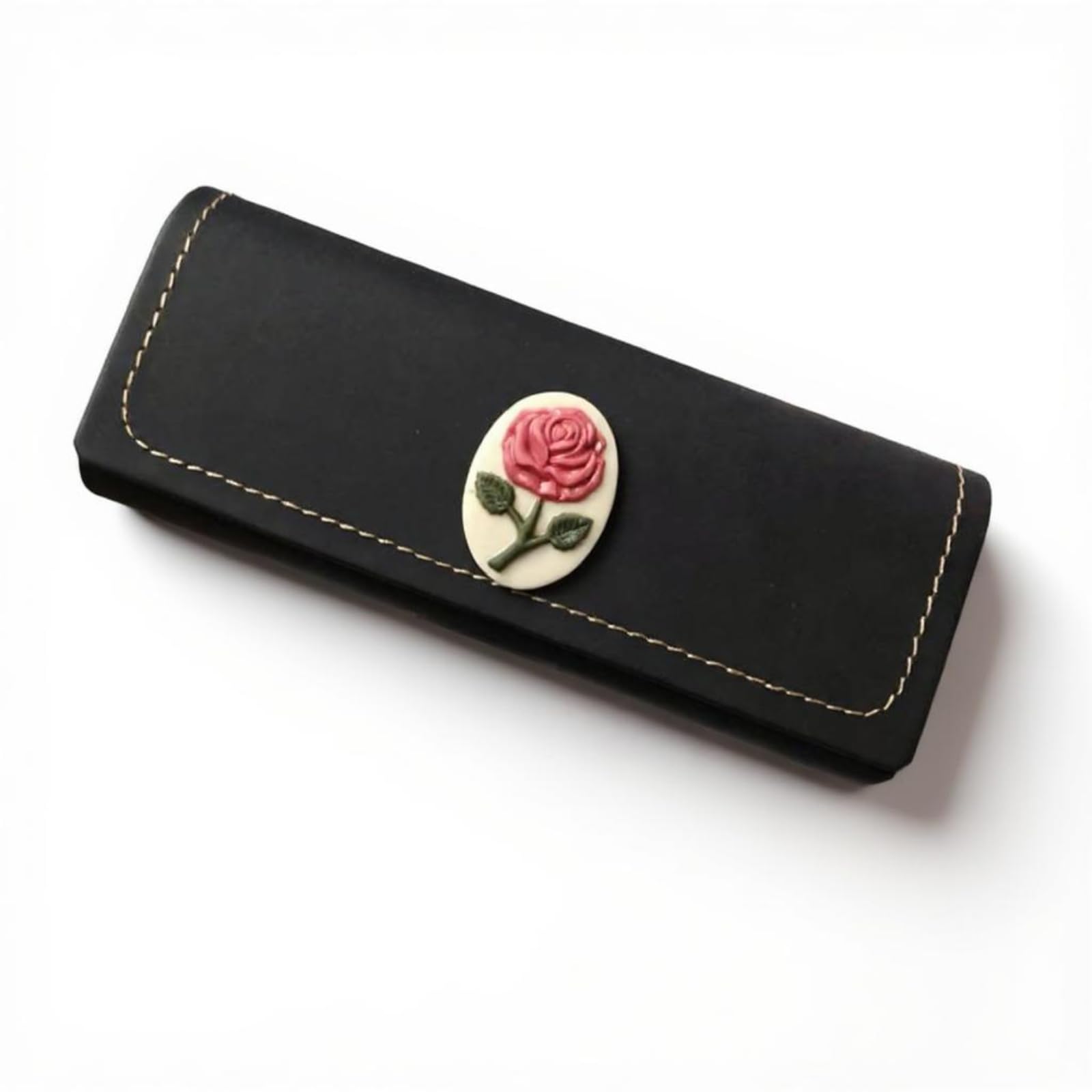 shopora® sunglasses case, vintage floral organizer, portable eyewear storage for women black | home & garden | furniture | sofas loveseats & chaises