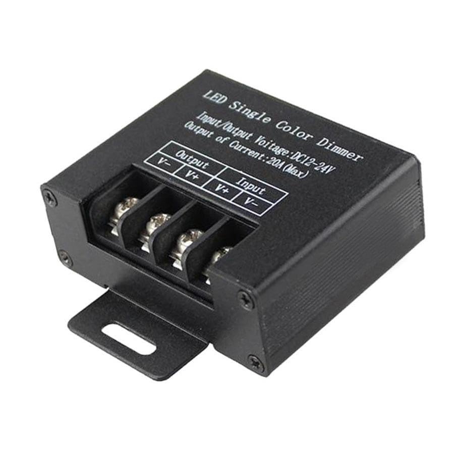 Taikuwu DC12V-24V 20A LED Dimmer Wireless RF Remote Control Dimmer for SMD 5050 3528 Single Color LED Strip Light - Image 4